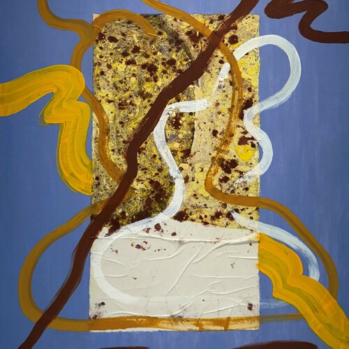 겹쳐 앉은 두사람